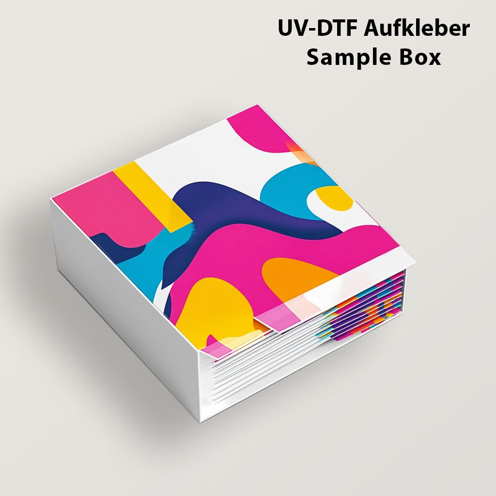 UV-DTF Aufkleber - Sample Box